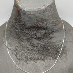 Sterling silver 45cm foxtail chain