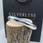 Sterling silver 10mm bangle
