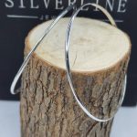 Sterling silver 2mm bangle