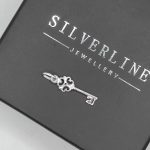 Sterling silver 21st birthday key pendant