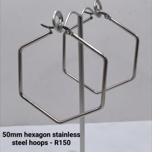 50mm hexagon stainless steel hoops